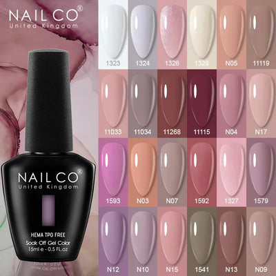 15ml UV/LED Gel Nail Polish | 152 Shade & Finish Options | Braviixx