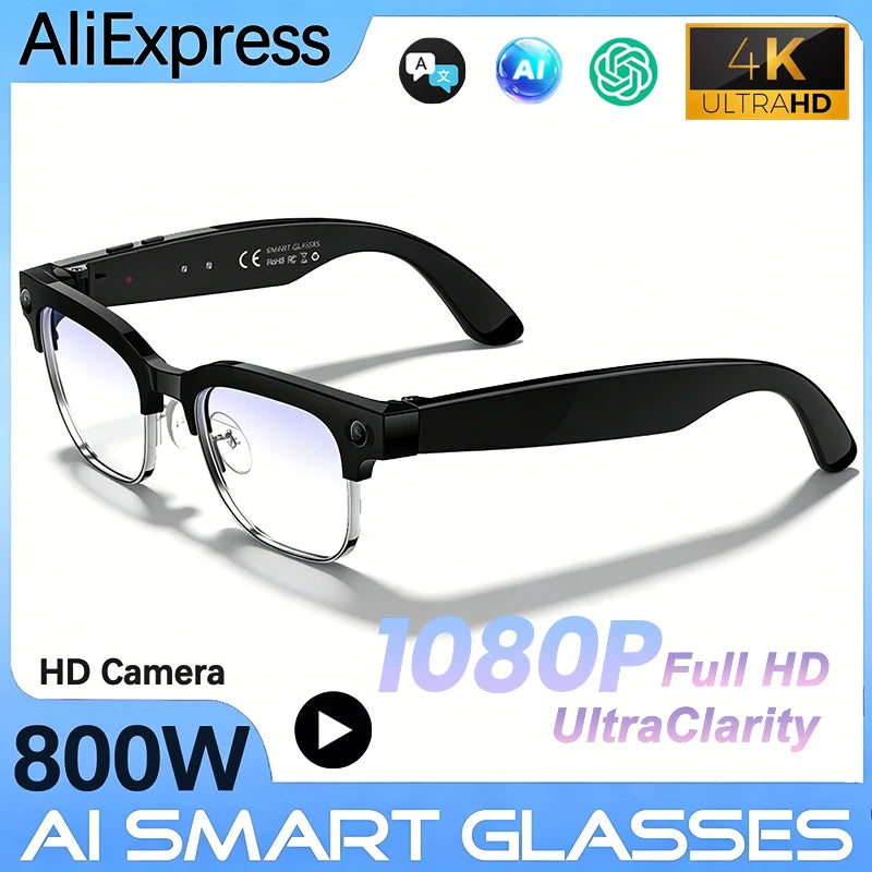 8MP AI Translation Camera Sunglasses | Braviixx