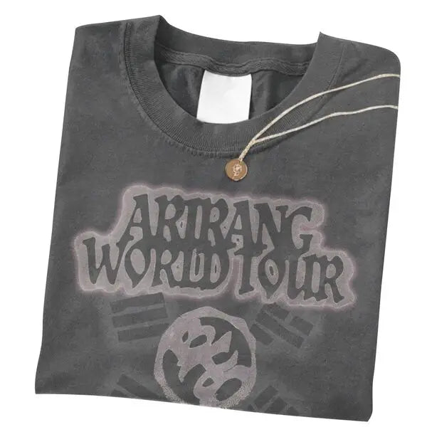 Pop Band 2026 Tour Concert T-shirts Women Men Short Sleeve 100% Cotton Washed Tshirts for Fan Gifts