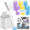 Disposable-Head Toilet Cleaning Brush | Braviixx