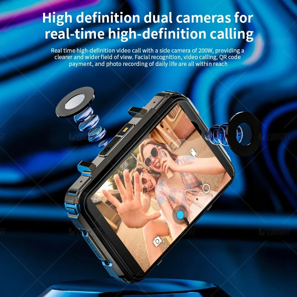 4G Android Smart Watch Phone | 2.4 Inch HD Big Screen with Dual Camera | Braviixx