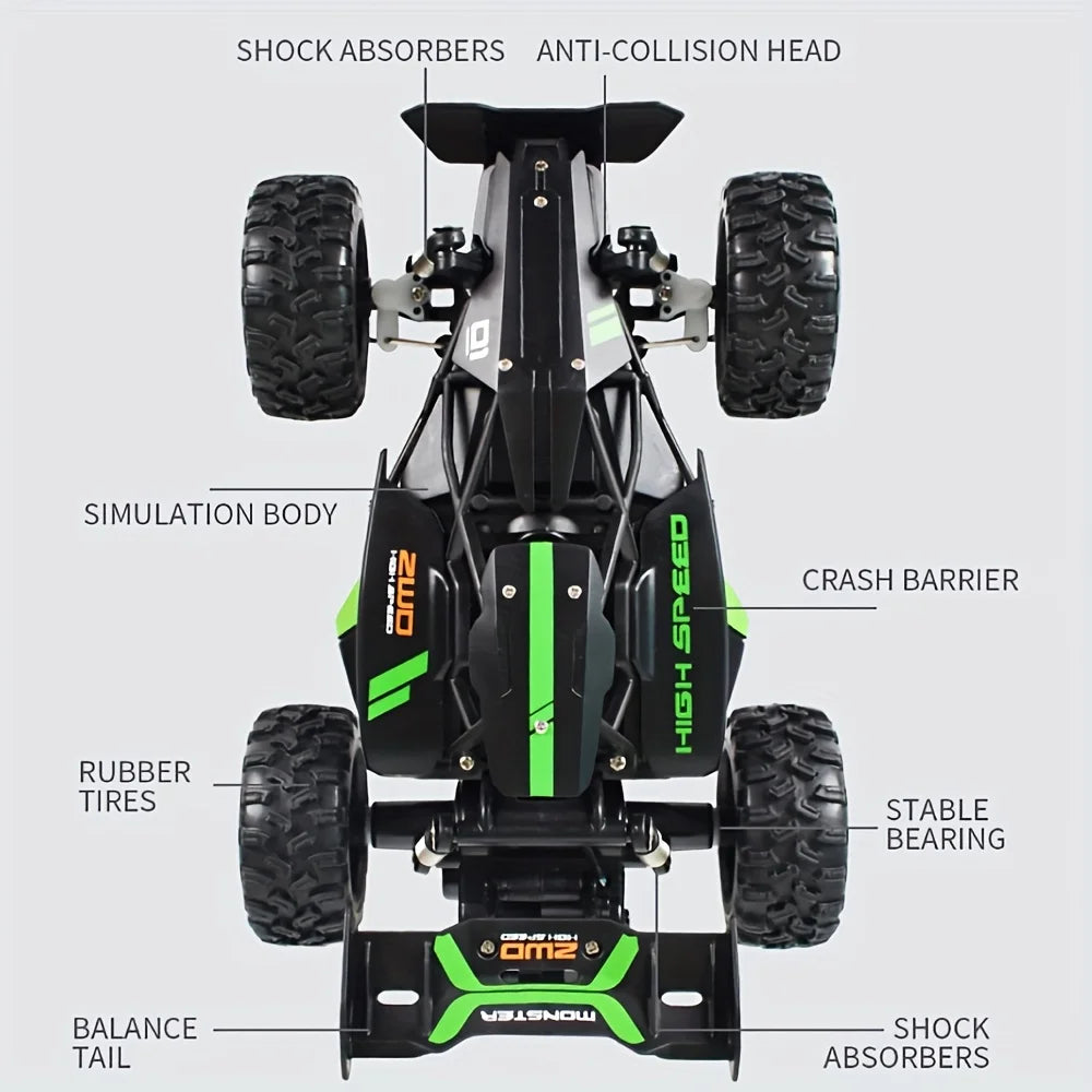 1:16 Off-Road Remote Control Car | Braviixx