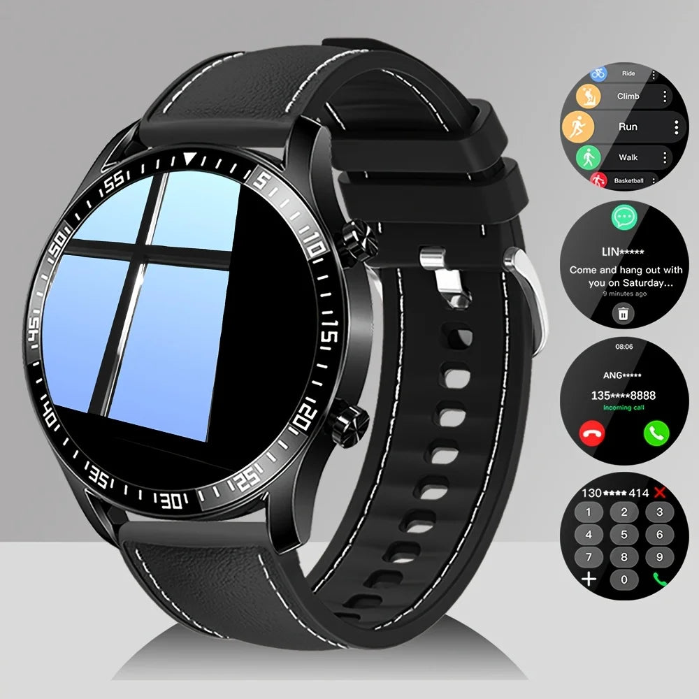 Round Smartwatch | Activity Tracking & Remote Camera Control | Braviixx