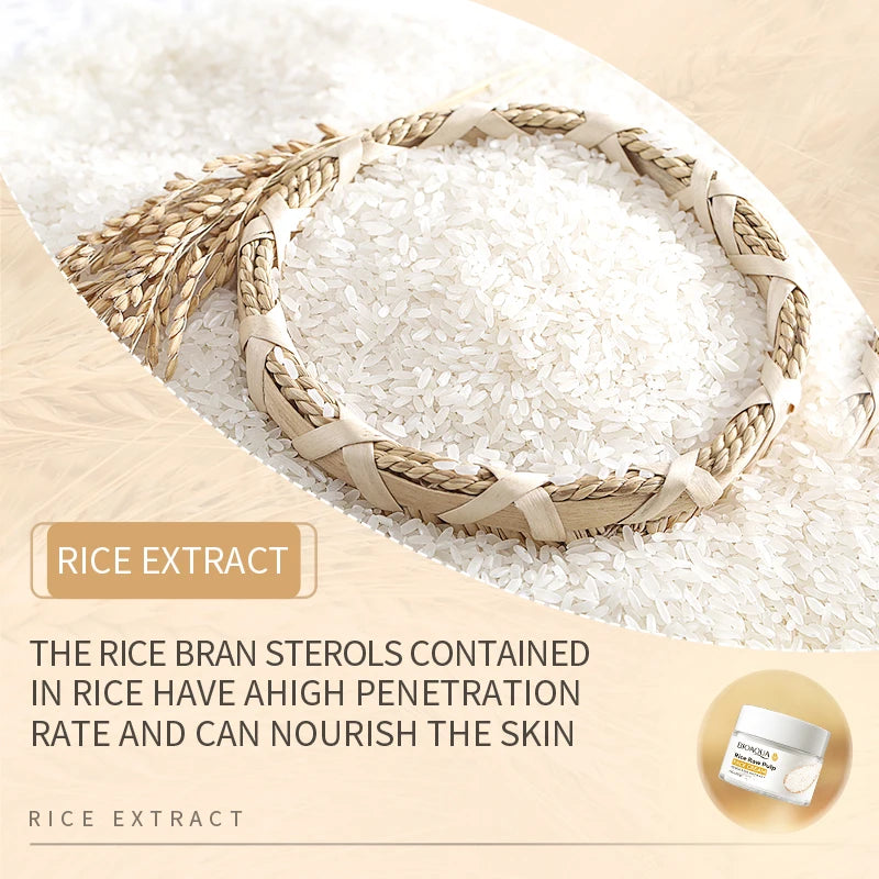 Rice Puree Face Cream Moisturizing Hydrating Whitening Face Cream Original Korean Face Beauty Skincare
