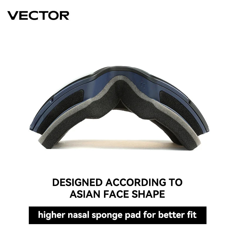 Vector OTG Ski Goggles | UV400 · Anti-Fog · Snowboard · Unisex | Goggle Only or Full Set | M/L | Braviixx