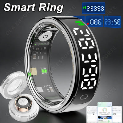 Touch-Display Smart Ring with Activity & Sleep Tracking | Braviixx