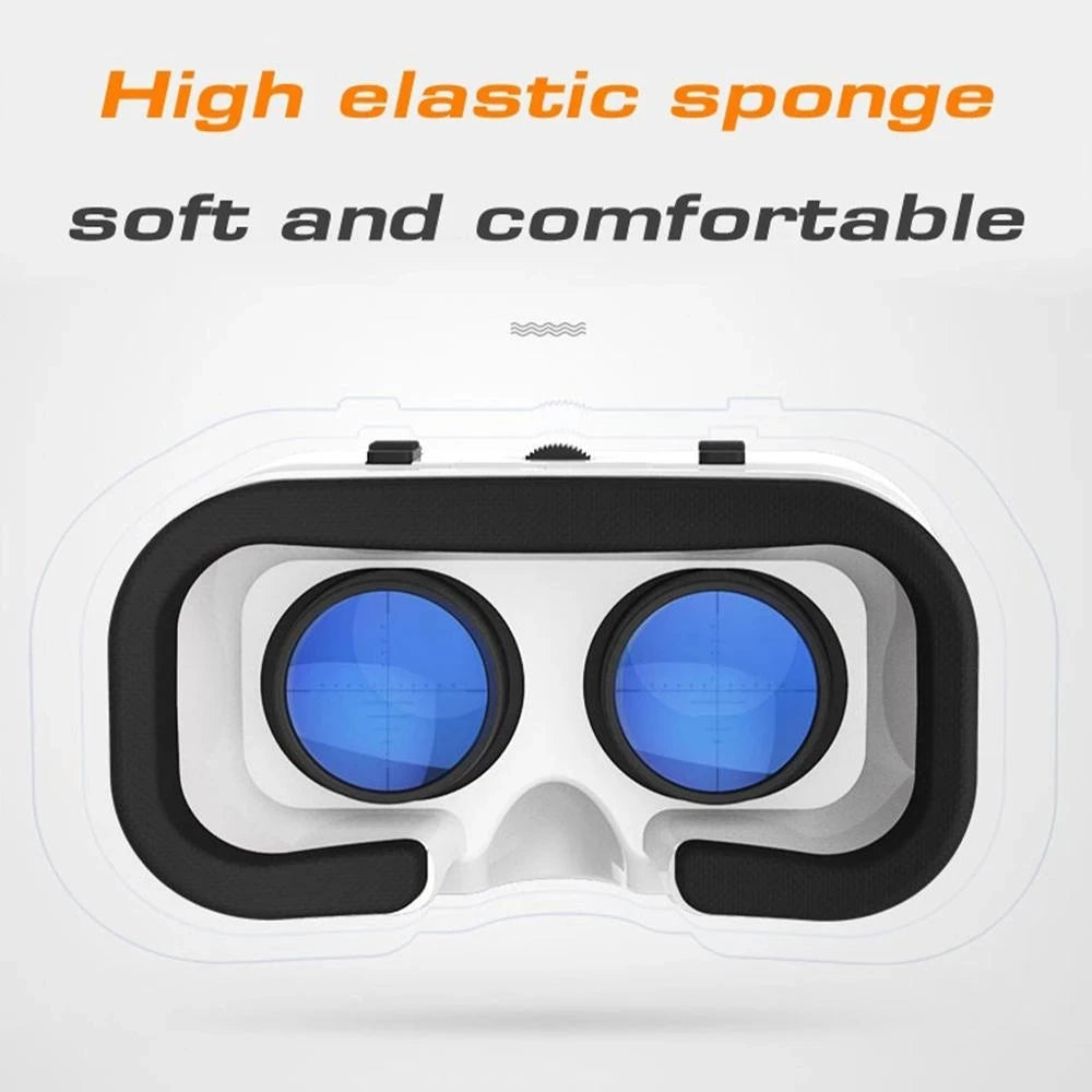 3D VR Glasses for Smartphones | Virtual Reality Headset with Controller Bundles | Braviixx