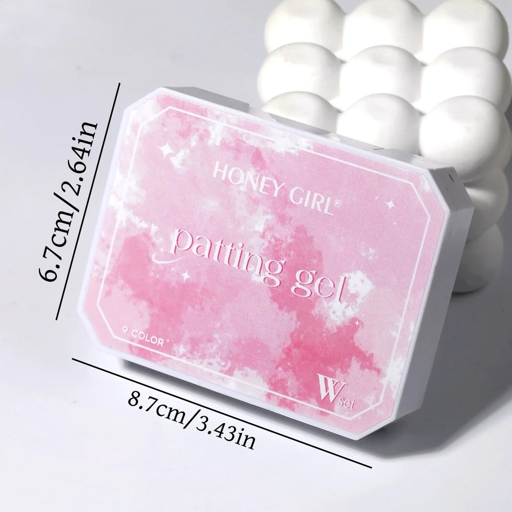 9-Color Solid Nail Polish Palette | Braviixx