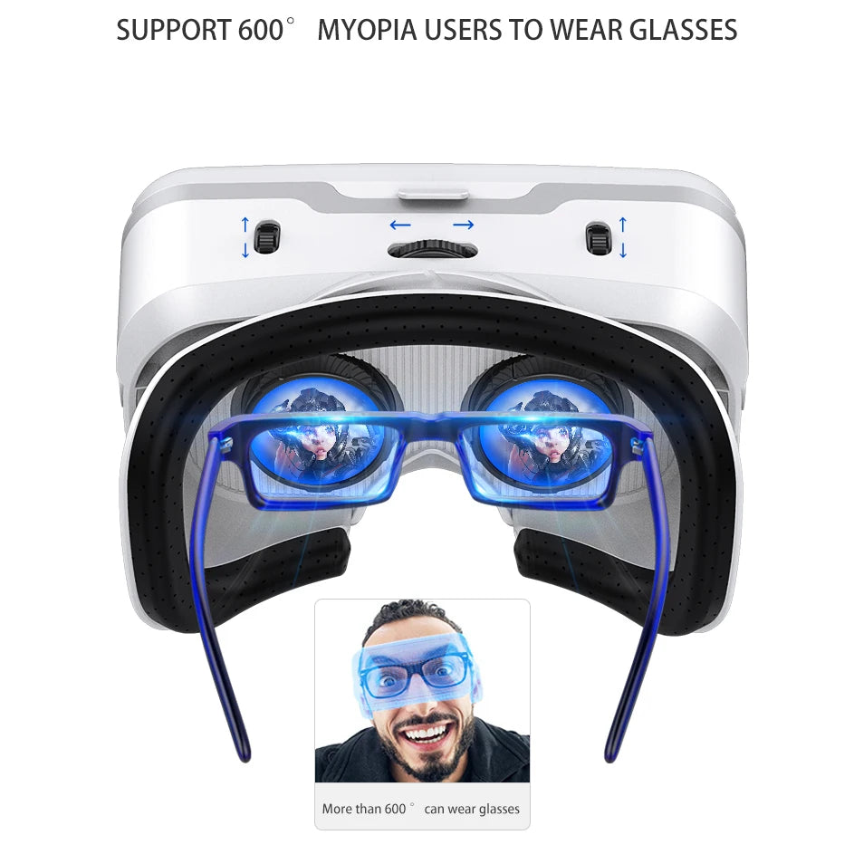 3D VR Headset for Smartphones | Immersive Virtual Reality Glasses | Braviixx
