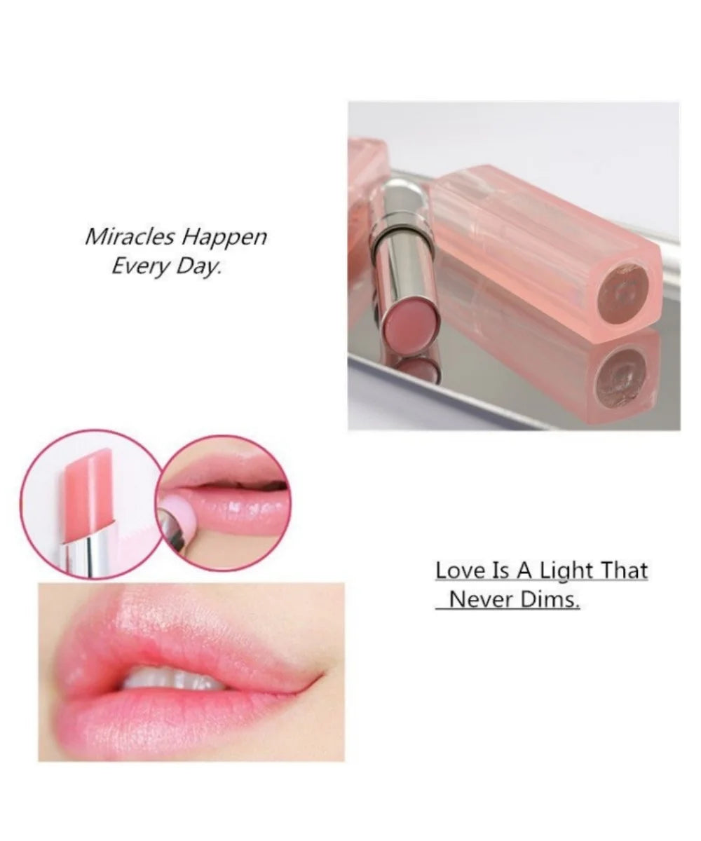3-Piece Color-Changing Lip Balm Set | Moisturizing Lip Glow | Braviixx