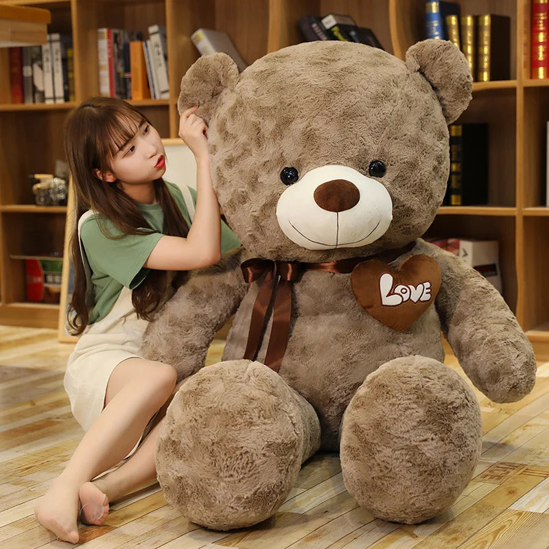 Large 60cm Teddy Bear Plush Pillow | Love Gift | Braviixx