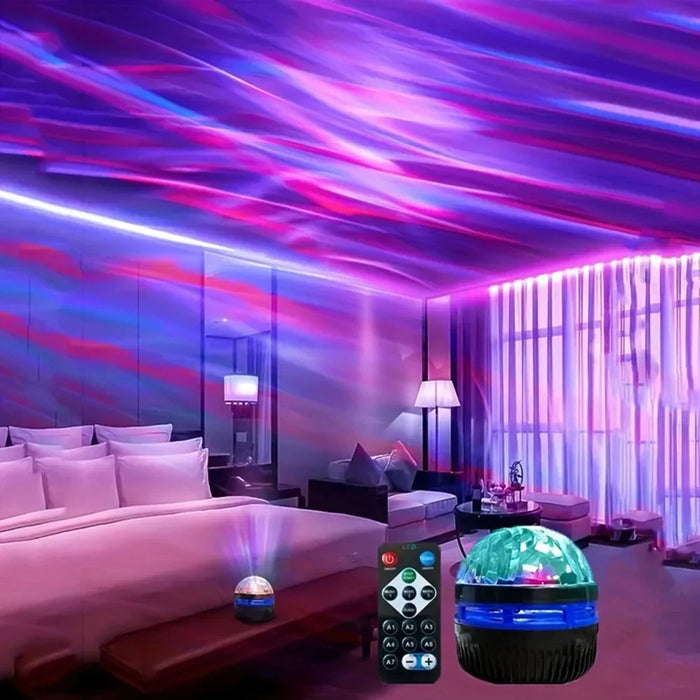 RGB Galaxy Projector Night Light, Remote Options | Braviixx