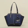 Structured Commuter Tote Bag | Contrast Stitching & Mini Pouch | Braviixx