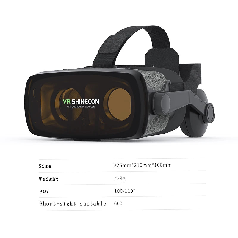 Smartphone VR Headset | Adjustable Lenses & Remote Bundles | Braviixx