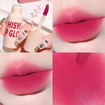 HISYI Matte Velvet Lip Glaze | 6 Shades | Single & Combo Sets