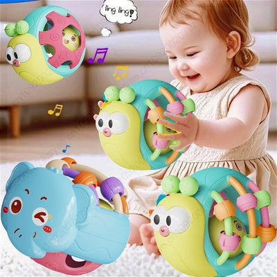 Animal Baby Grasp & Rattle Ball | Braviixx