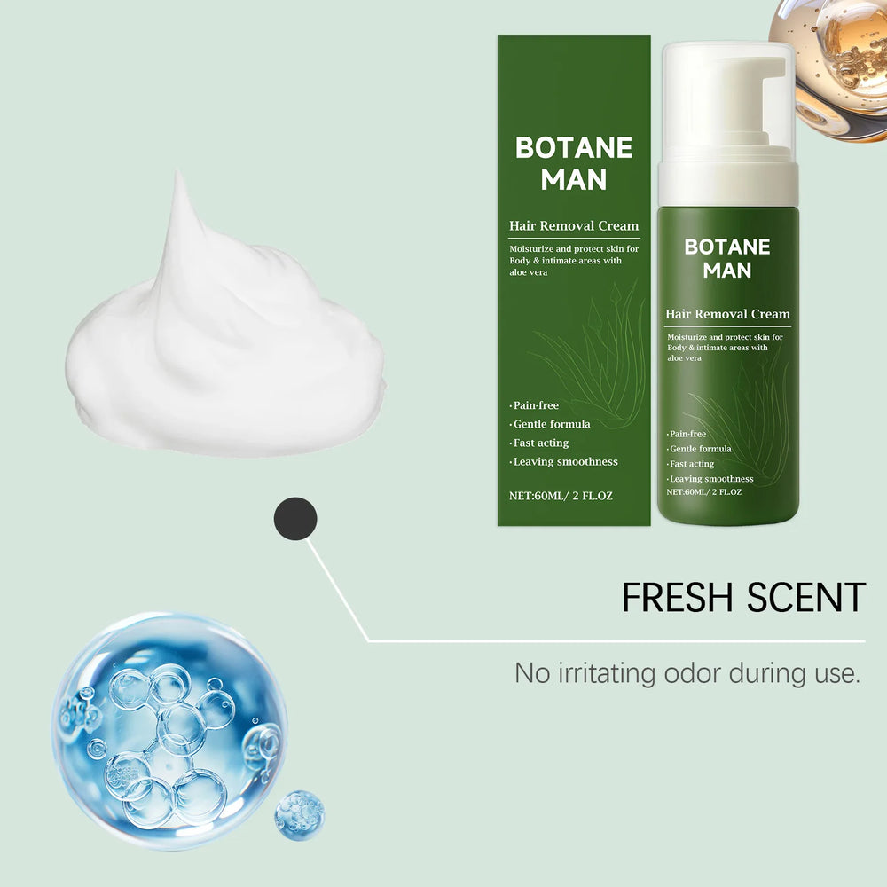 Hair Removal Spray | Nourishing Hair Remover for Men & Women | Braviixx