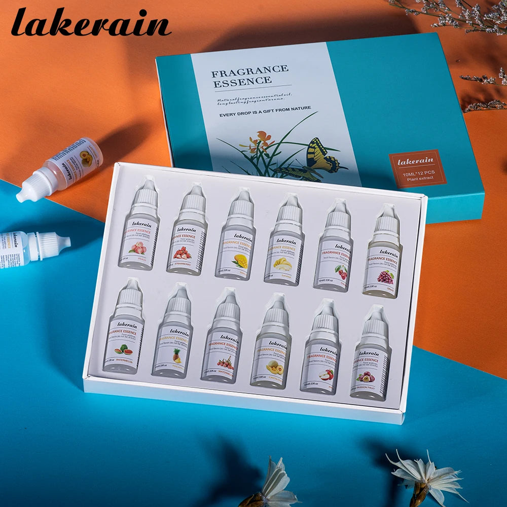 DIY Lip Gloss Kit | Matte Base, 12 Liquid Pigments & 12 Essence Bottles | Braviixx