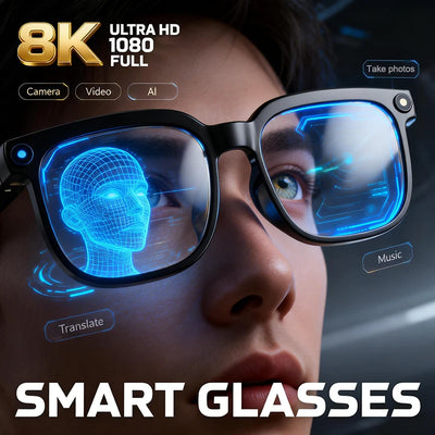 Camera Smart Glasses with Bluetooth Audio | Braviixx