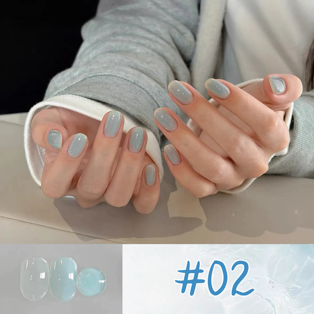 Sea Blue Series UV/LED Gel Nail Polish | 13 Color Sets | Braviixx