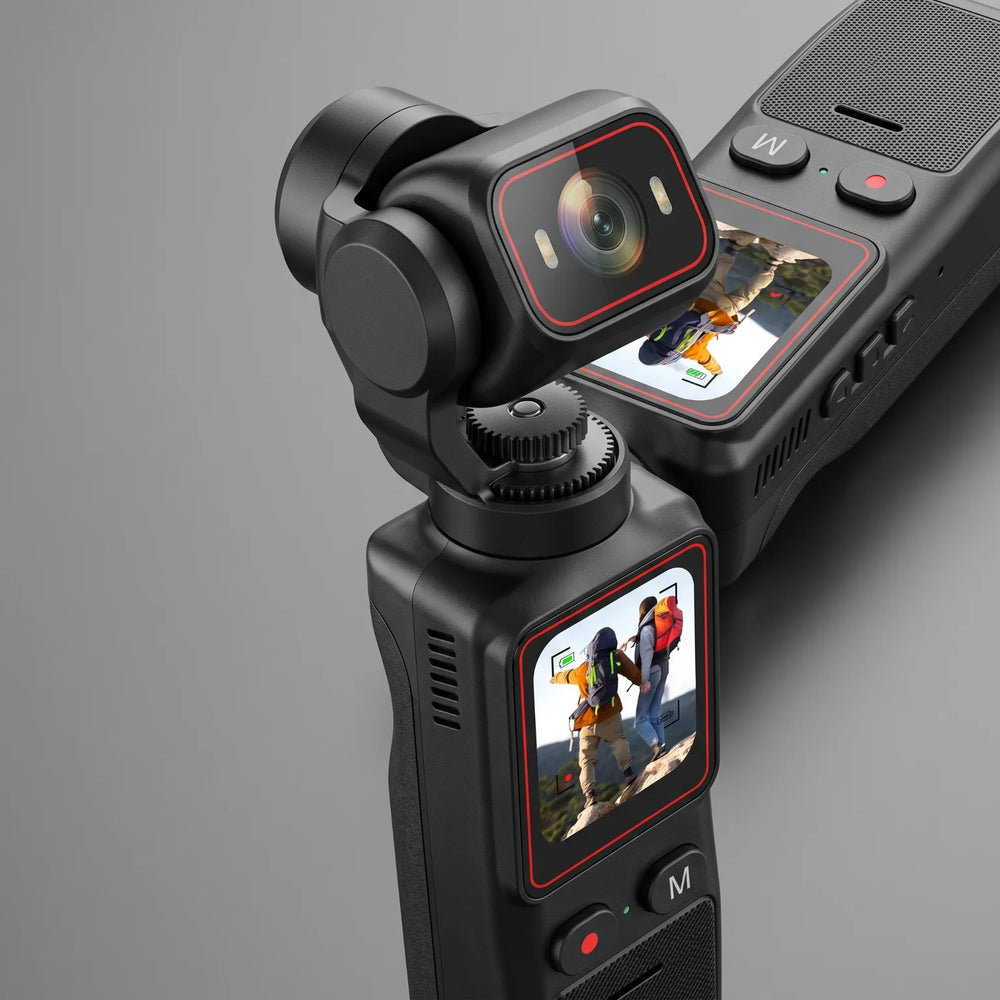 Pocket Gimbal Camera | 3-Axis Stabilization & Touch Display | Braviixx
