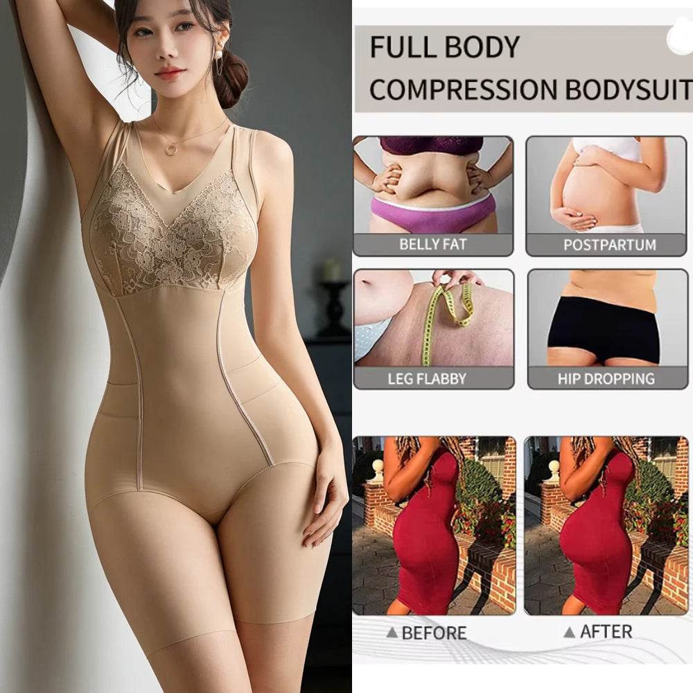 Women's Open-Back Shapewear Bodysuit | Braviixx