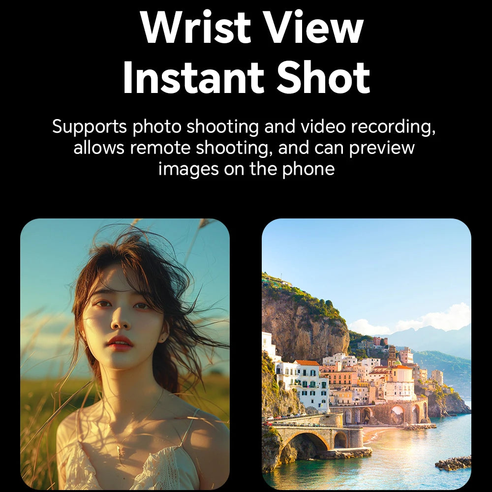 Camera Smartwatch | Bluetooth Calls & LED Flashlight | Braviixx