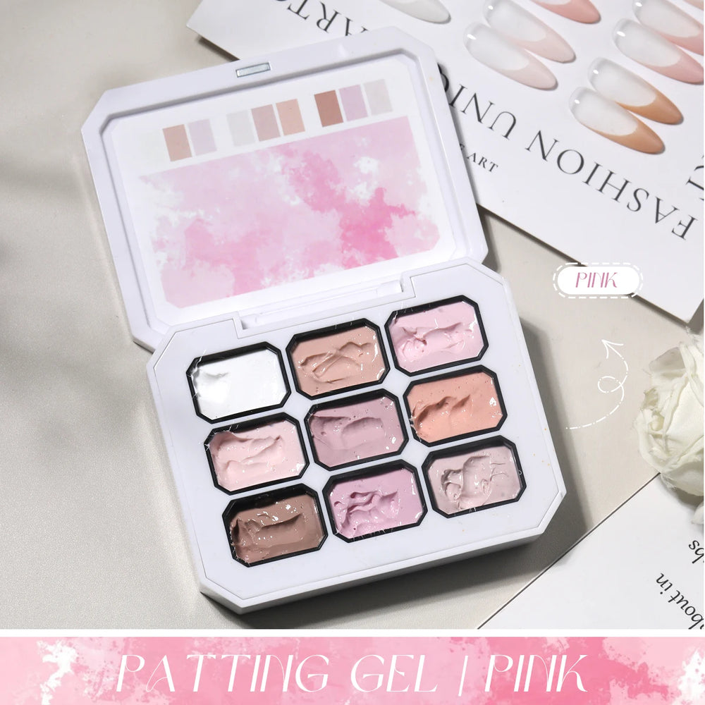 9-Color Solid Nail Polish Palette | Braviixx