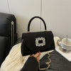 Embellished Mini Handbag | Top Handle & Chain Strap | Braviixx