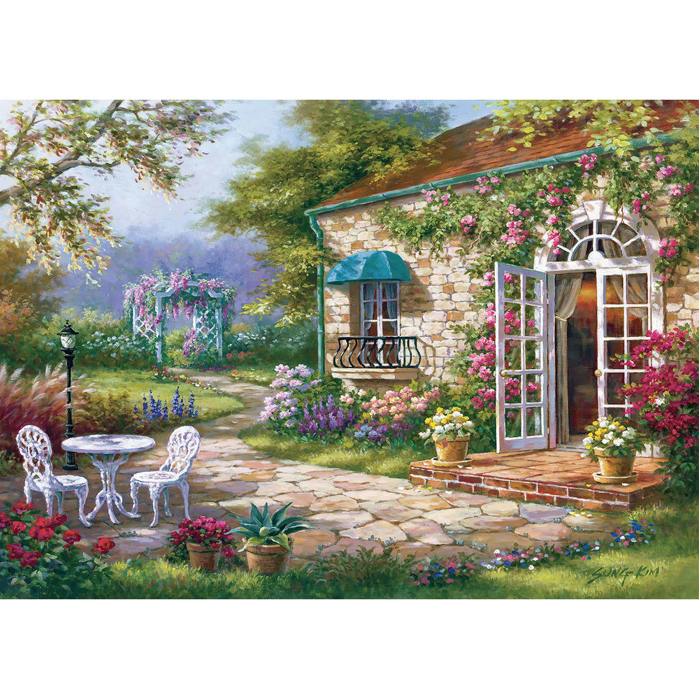 1000-Piece Garden Jigsaw Puzzle | Braviixx