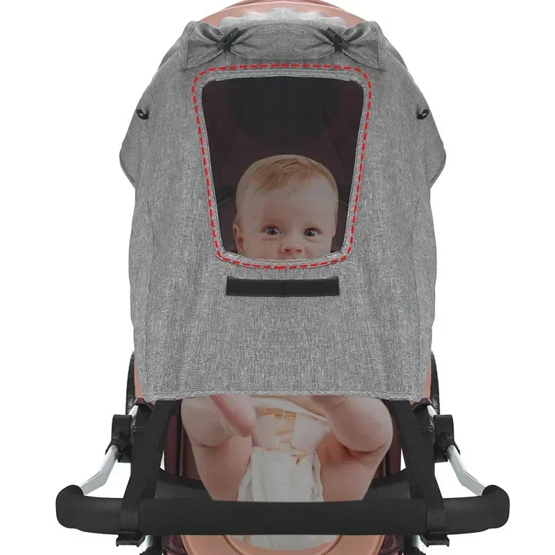 Stroller Sunshade Cover with Viewing Option | Braviixx
