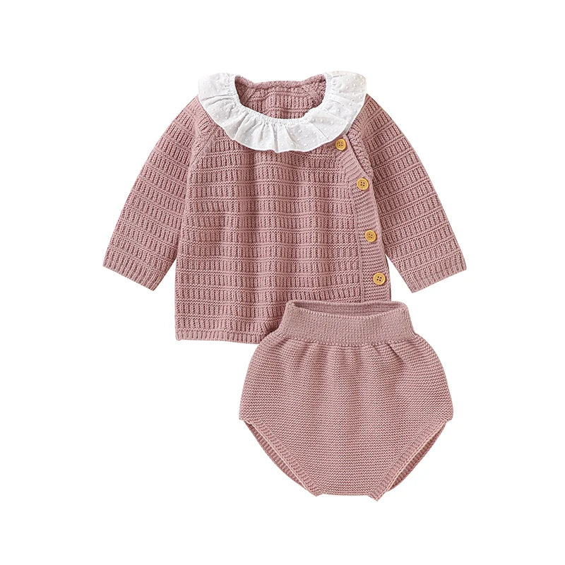Knitted Baby Pullover Outfit | Braviixx