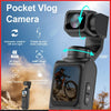Pocket Vlogging Camera | 330° Face Tracking & Wi-Fi | Braviixx