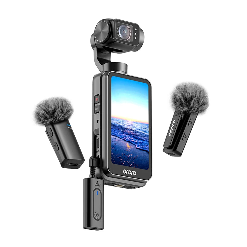 M5 Handheld Gimbal Camera | 4K Video & Face Tracking | Braviixx