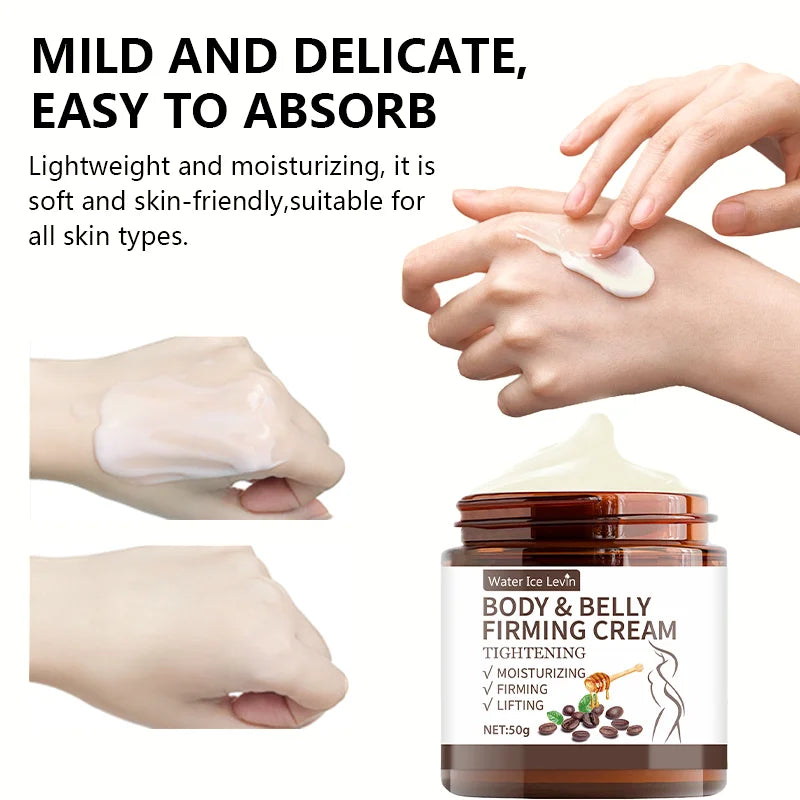 Abdominal Firming & Moisturising Cream | Deep Hydrating Skin Tightening Body Cream | Braviixx