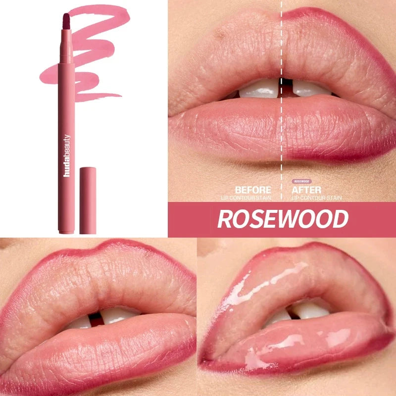 Huda Beauty Lip Contour 2.0 & Faux Filler Lip Gloss | 24 Shades