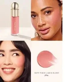 Hyaluronic Acid Butter Lipstick & Volumizing Blush | Moisturising Caramel Colour Lip & Cheek Makeup