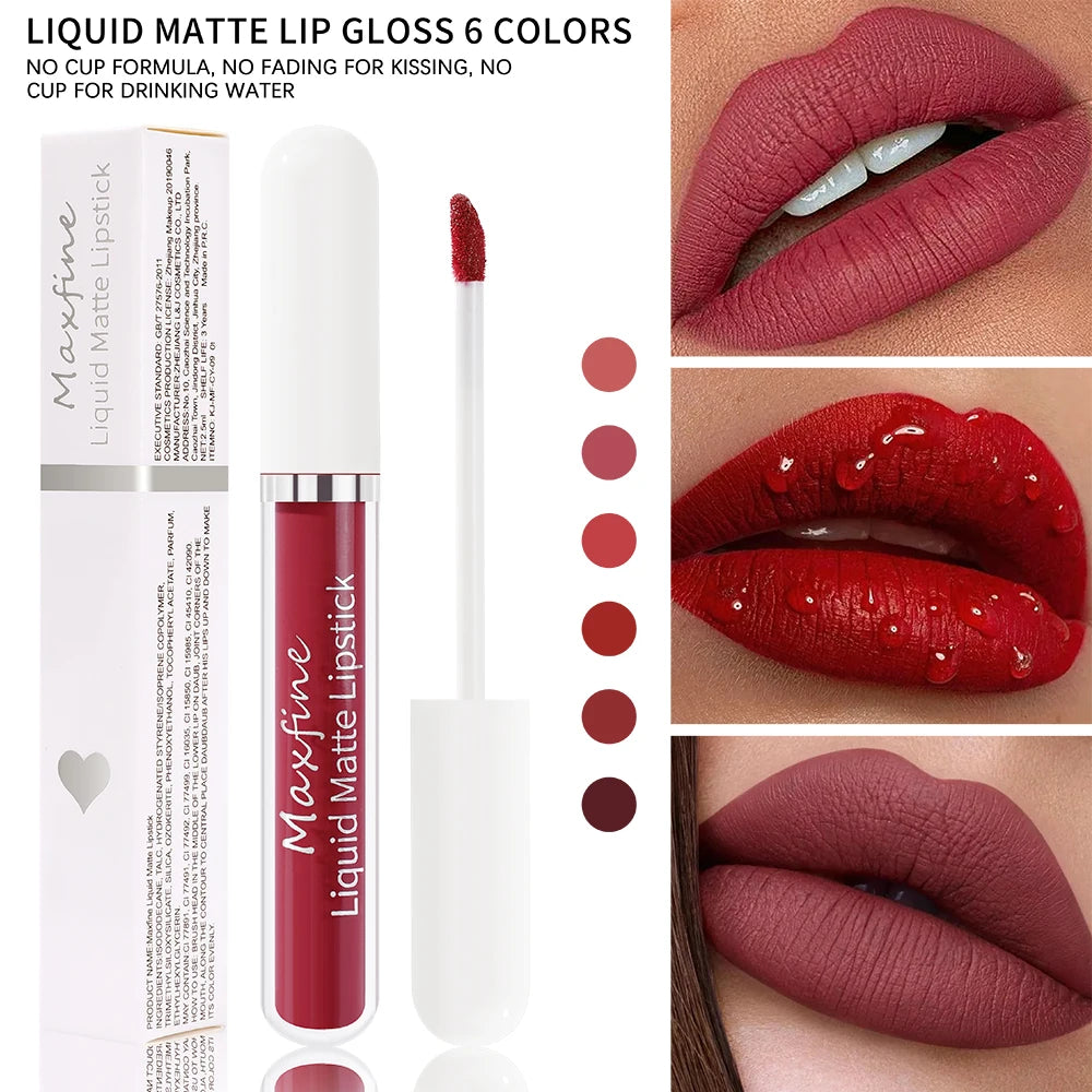 Matte Liquid Lipstick | 10 Shades | Full Size | Braviixx