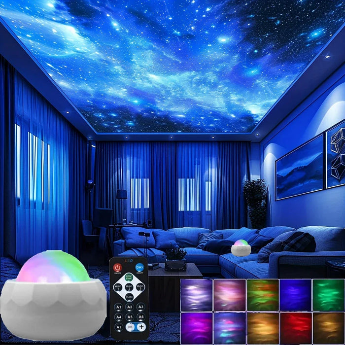 USB Aurora Galaxy Projector with Remote | Braviixx
