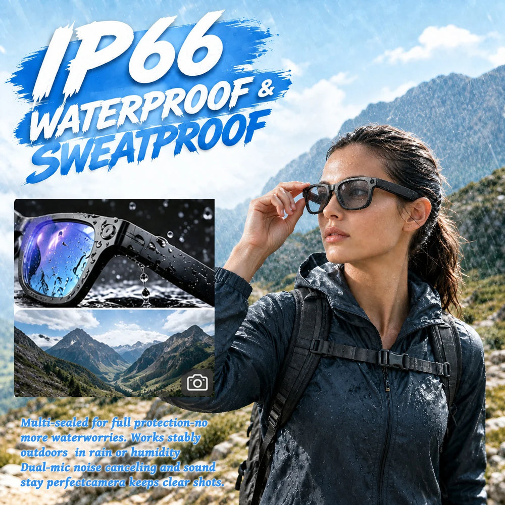 W610T Camera Smart Glasses with AI Translation | Braviixx