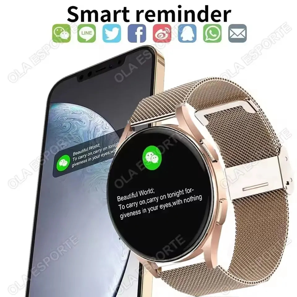 Women's Bluetooth Calling Smart Watch with Heart Rate & Sleep Monitor | Braviixx