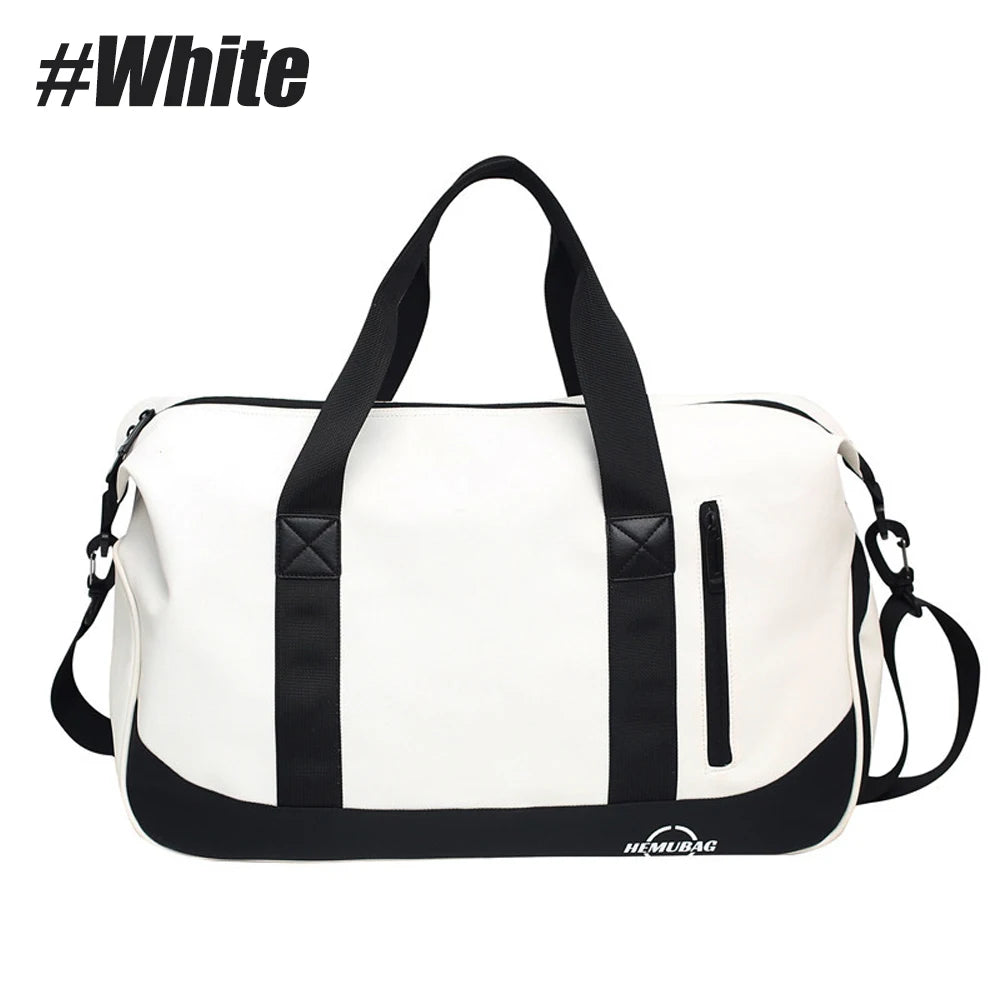 Unisex Gym Duffel Bag | Shoe & Wet Compartments | Braviixx
