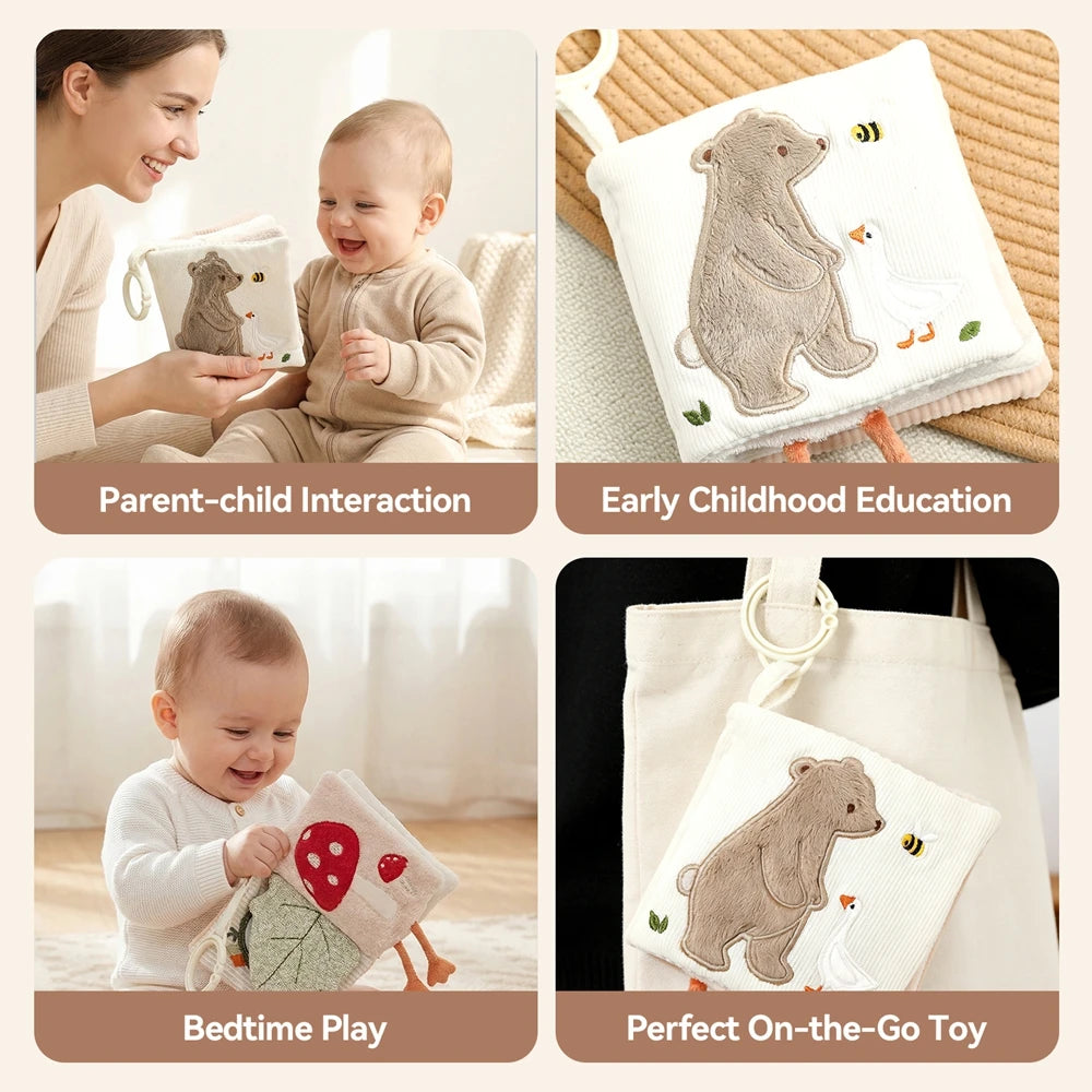 Baby Crinkle Cloth Activity Book | Braviixx