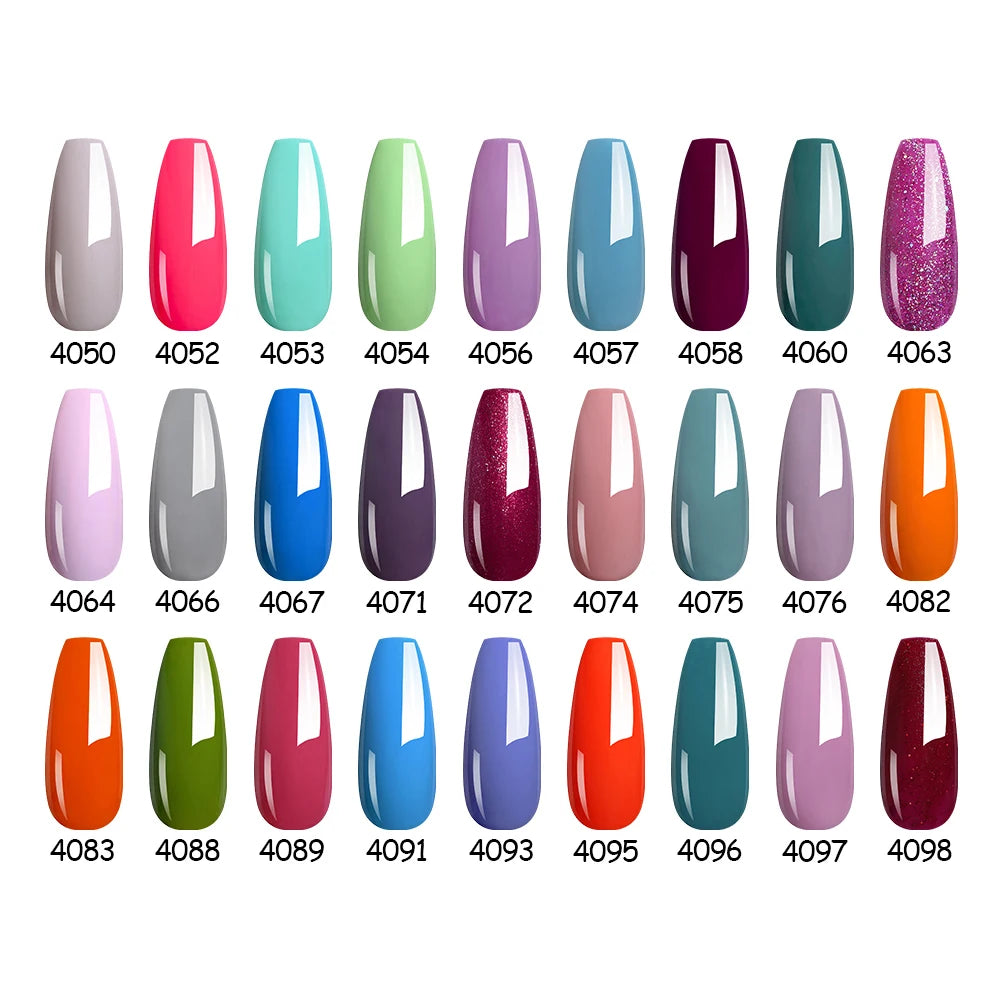8ml UV/LED Gel Nail Polish | 112 Shade & Finish Options | Braviixx