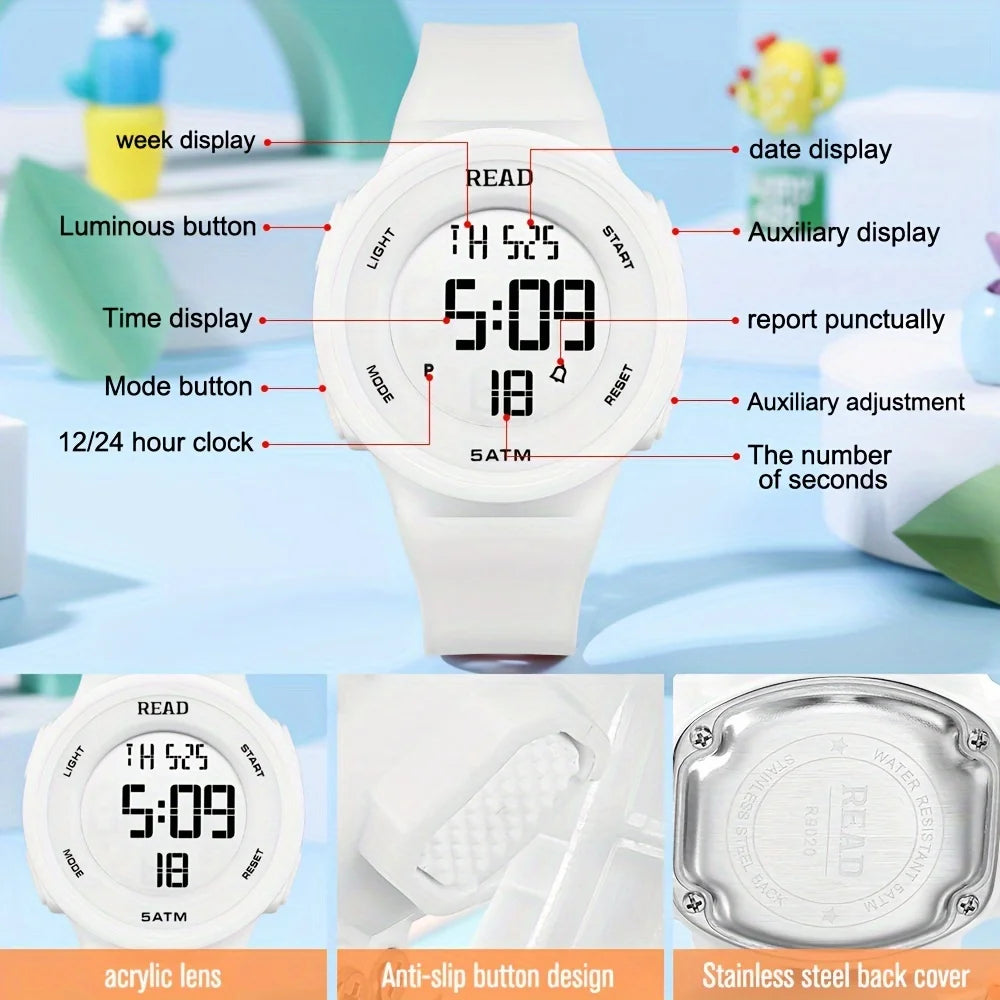 Women's LED Digital Sports Watch | Braviixx