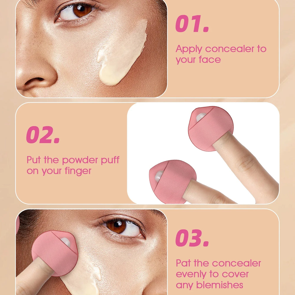 16-Piece Pink Makeup Sponge & Powder Puff Set | Latex-Free · Multi-Shape · Foundation Blender | Storage Jar | Braviixx