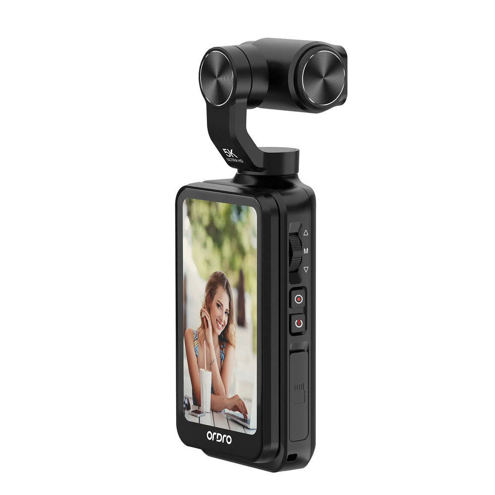 M5 Handheld Gimbal Camera | 4K Video & Face Tracking | Braviixx