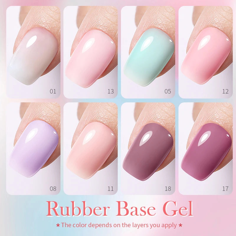 Rubber Base Gel & Nail Prep Coats, 15ml | Braviixx