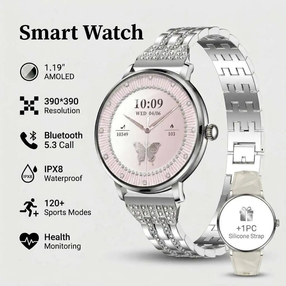 Women's 1.19-inch AMOLED Smart Watch | Braviixx