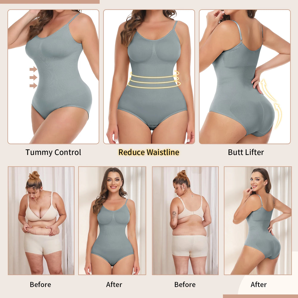 Women's Seamless Shapewear Bodysuit | Braviixx